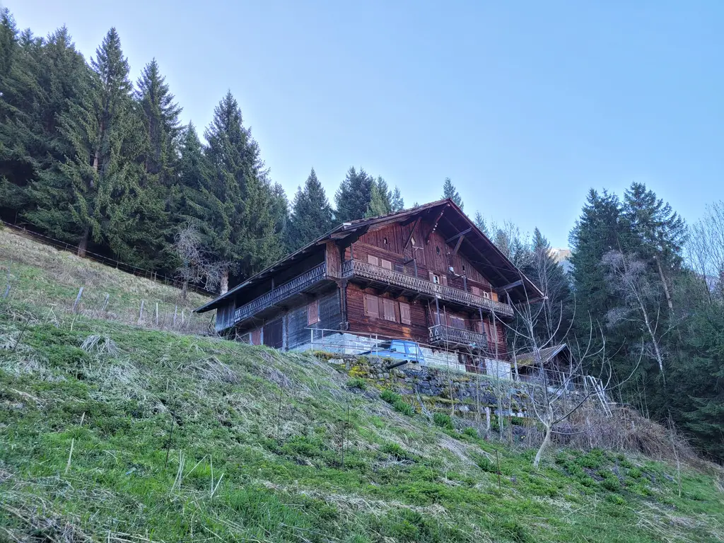 Ancienne ferme de 1916 au cœur de la nature – Val d’Illiez