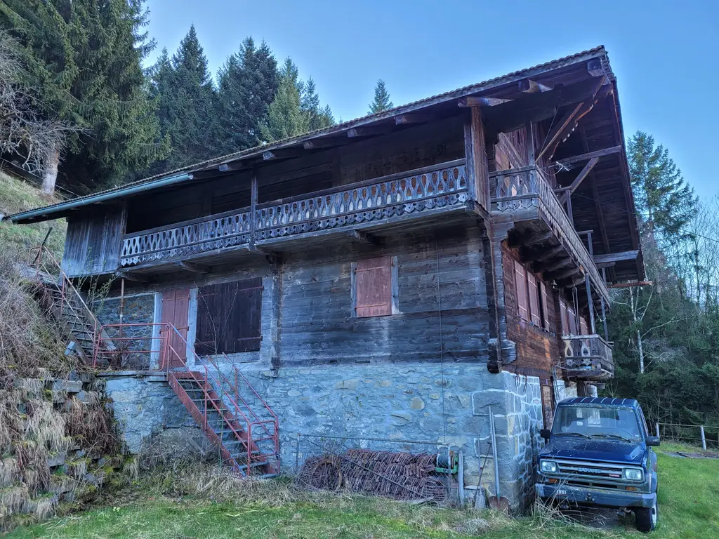 Ancienne ferme de 1916 au cœur de la nature – Val d’Illiez