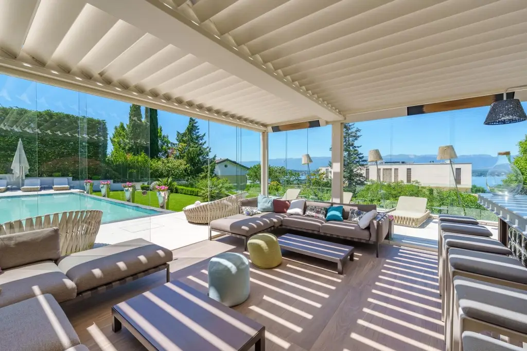 Villa d’exception avec vue lac, piscine et prestations haut de gamme à Cologny