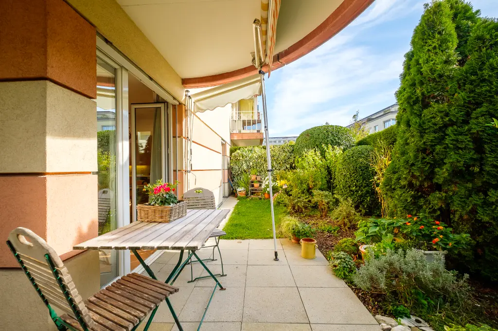 Appartement de 2 chambres à coucher avec jardin