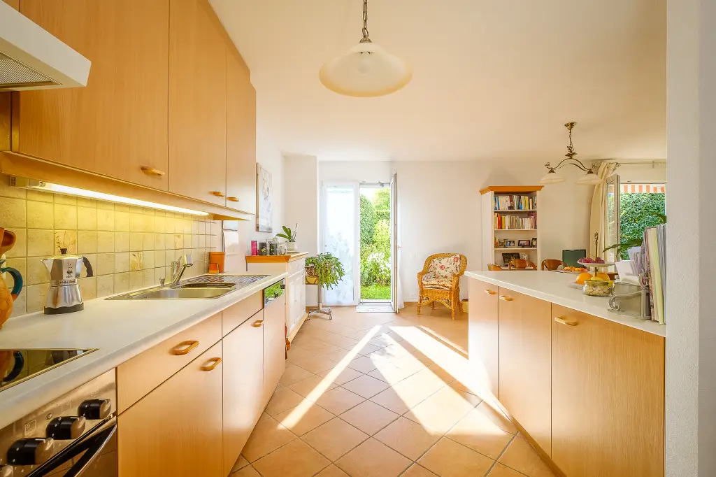 Appartement de 2 chambres à coucher avec jardin