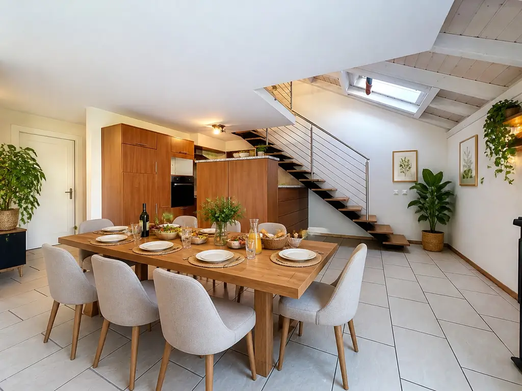 Le duplex qui fait rêver, dernier étage, vue sur la nature