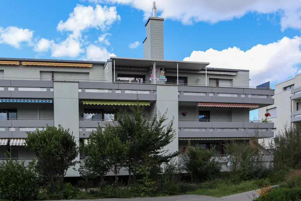 Zentral und doch ruhig wohnen: Charmante 4 1/2 Zimmerwohnung im sonnigen Möhlin