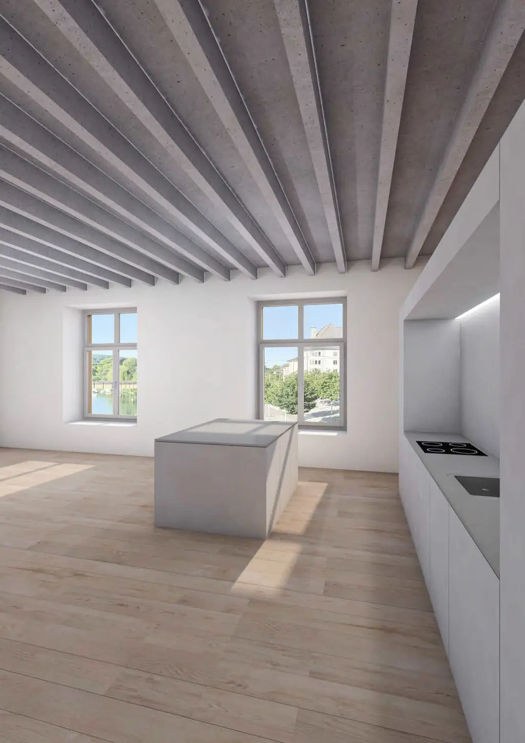 Letzte Chance &#8211; exklusive Loft-Wohnung mit herrlicher Sicht auf die Aare