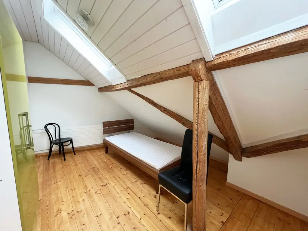 RENOVIERT – HOHE DECKEN – SICHTBALKEN – AKTUELL VERMIETET!