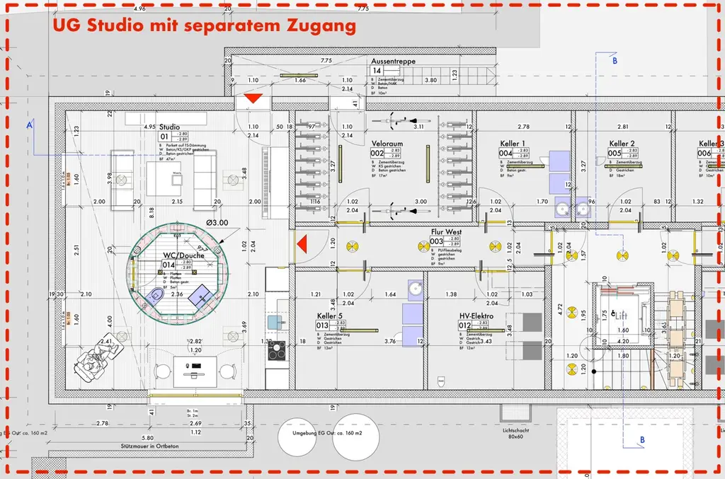 GROSSER GARTEN – HOCHWERTIGE QUALITÄT – OPTIONAL MIT EINLIEGERSTUDIO!