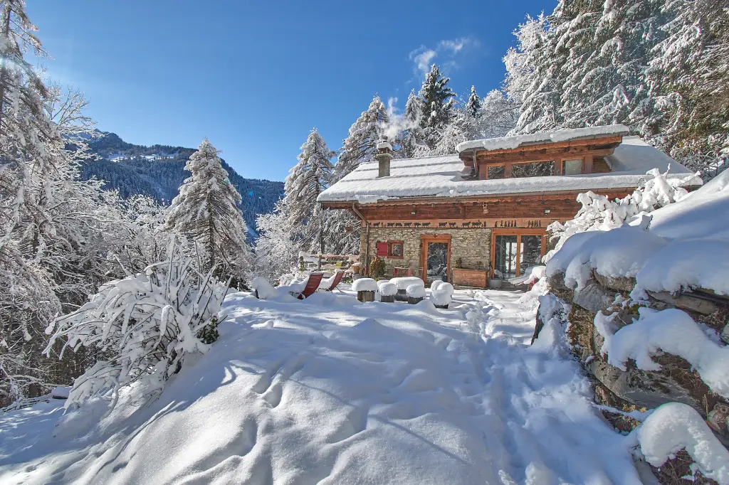 Chalet d&rsquo;exception situé au pied du Grand Muveran !