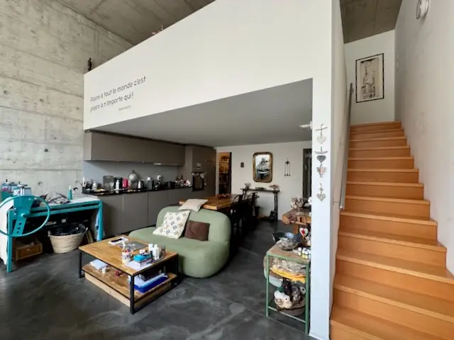 En exclusivité, à deux pas du Lac, loft en duplex dans la cité Suchard