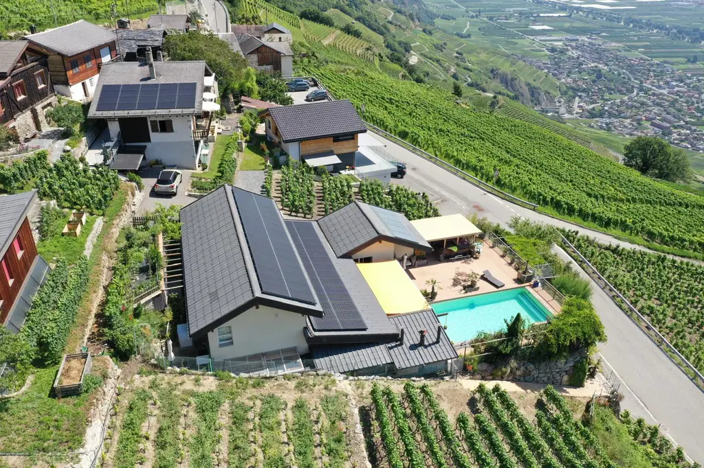 Magnifique maison avec panorama exceptionnel sur les montagnes