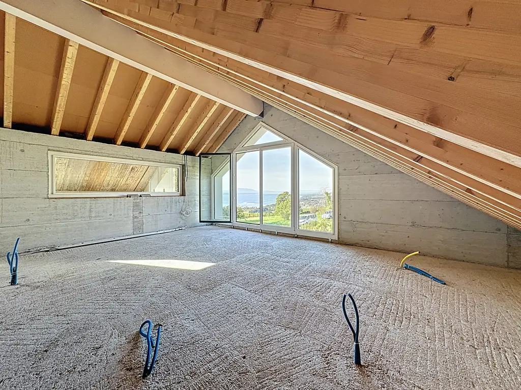 Villa neuve haut de gamme : 360 m² de lumière et de prestige face au lac et aux Alpes, à vous de choisir les finitions &#8230;