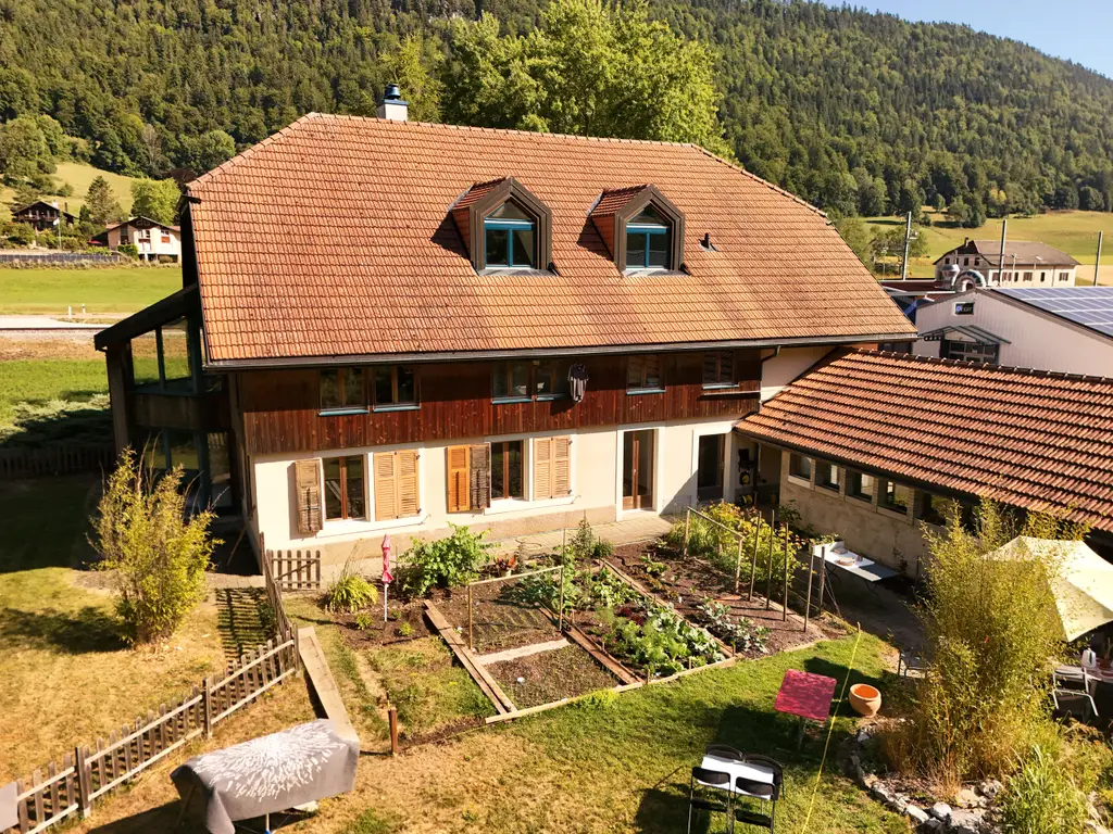 Ferme rénovée de deux logements, 383 m2 habitable – Espace, calme et élégance à portée de main