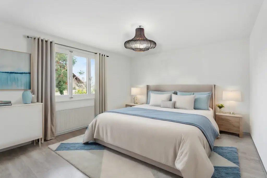 A saisir: 4,5 pc avec balcon à Prez-vers-Noréaz