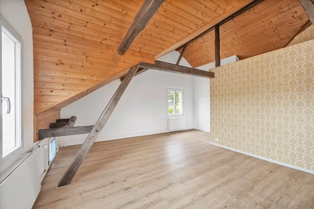 Gemütliches Wohn-Haus mit Alpsteinsicht, angrenzend an Wiese