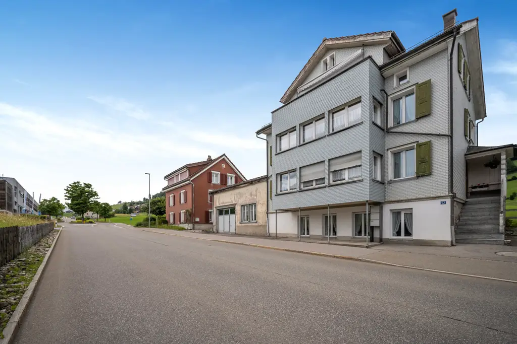 Gemütliches Wohn-Haus mit Alpsteinsicht, angrenzend an Wiese