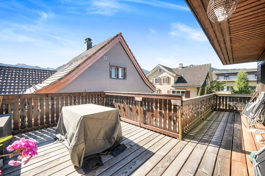 Charmantes Maisonette in Neu St. Johann SG zu verkaufen