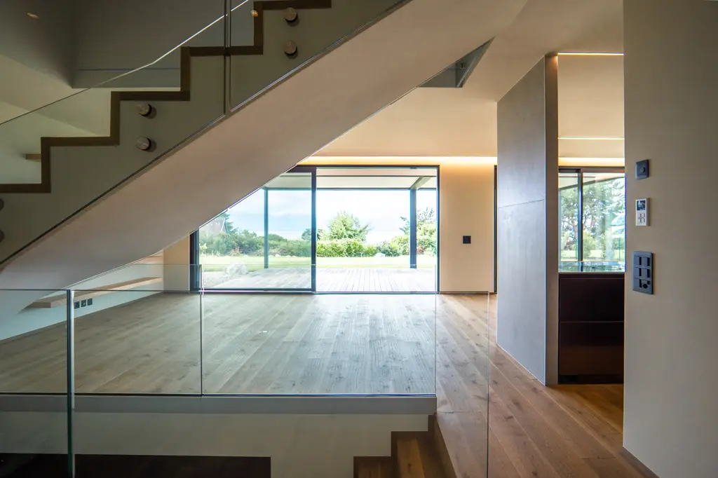 Villa contemporaine neuve avec vue sur le lac à St-Prex