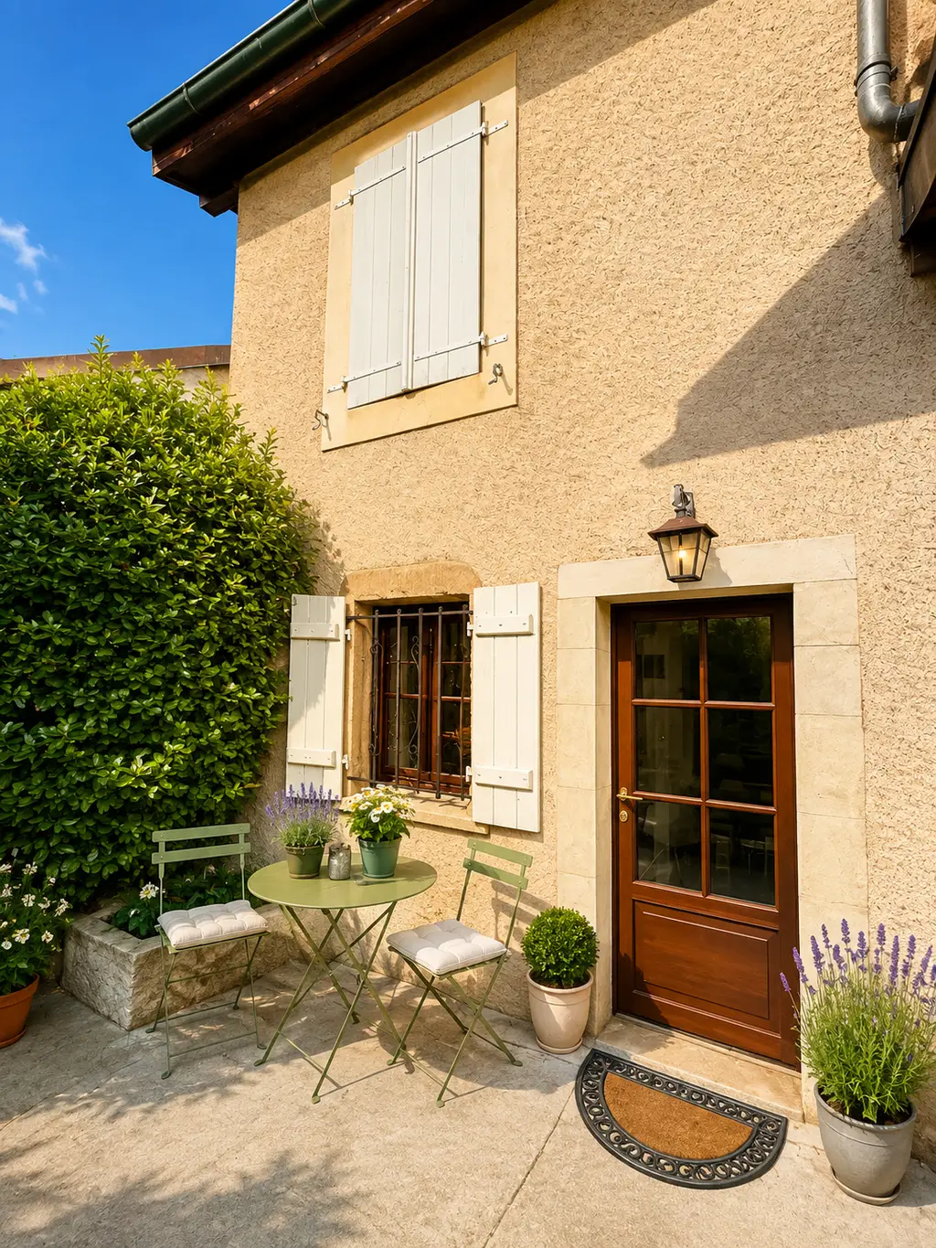 À louer – Authentique maison de village avec jardin au cœur du Vieux-Vernier