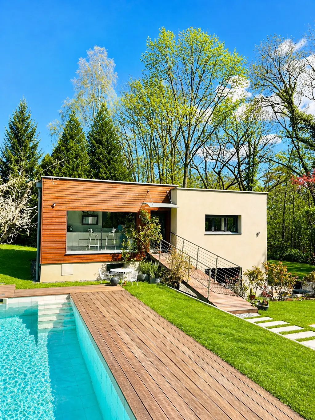 Belle Villa Contemporaine Au calme