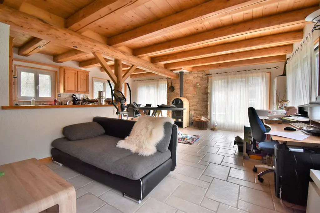 VENTE EN RESIDENCE SECONDAIRE AUTORISEE – Chalet 4.5 pièces à Val d&rsquo;Illiez