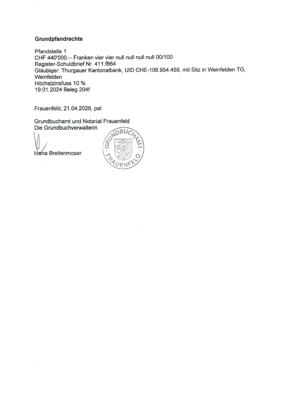 Mehrgenerationen Wohnhaus mit 2’065 m2 Umschwung