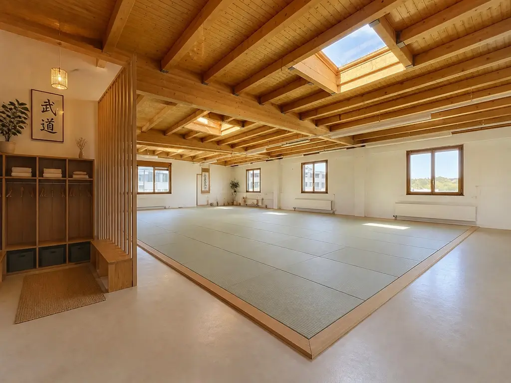 Surface commerciale de 207 m² d&rsquo;un seul tenant, 2ème étage sans une seule marche, 3 places de parc extérieures comprises, libre de suite