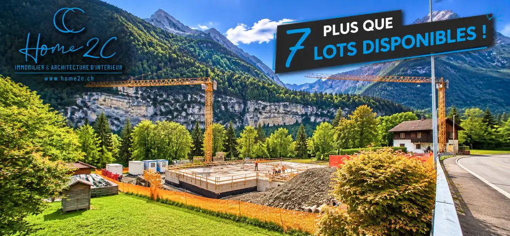 Nouvel appartement 2.5 pièces à Champéry – Résidence Principale – Vente sur plans (lot 21)