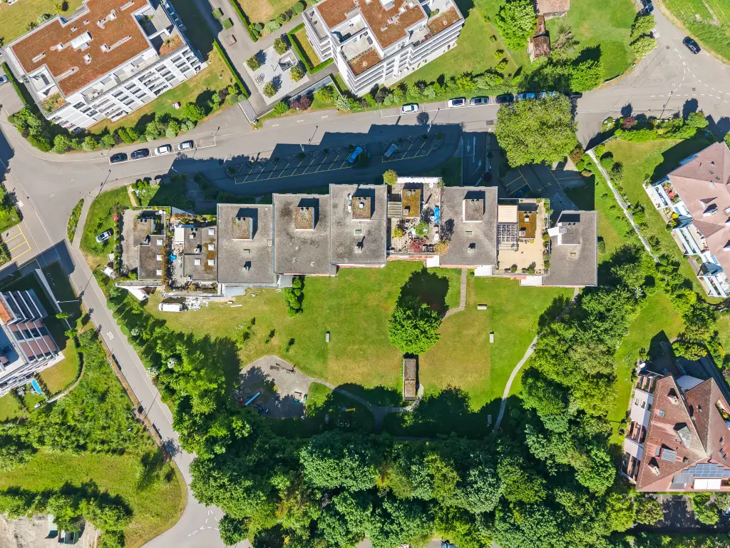 Weitsicht und 2 Balkonen