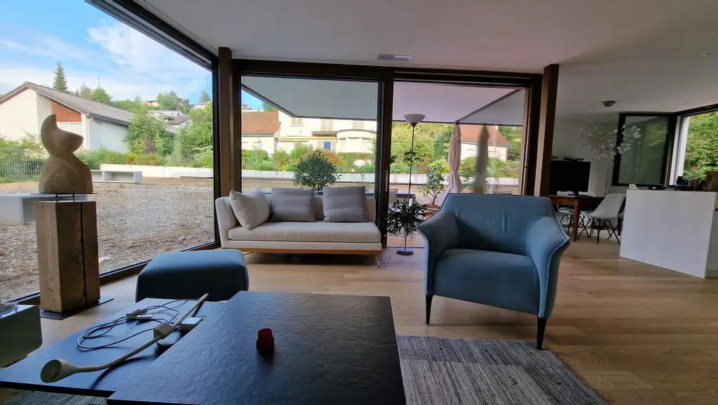 Modern mit Garten und Minergie-Zertifikat