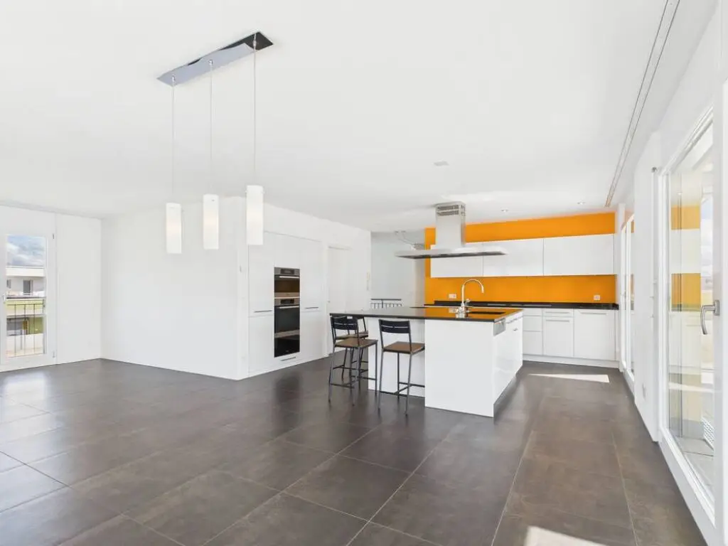 Geräumige Wohnung mit Cheminée und grosser Terrasse