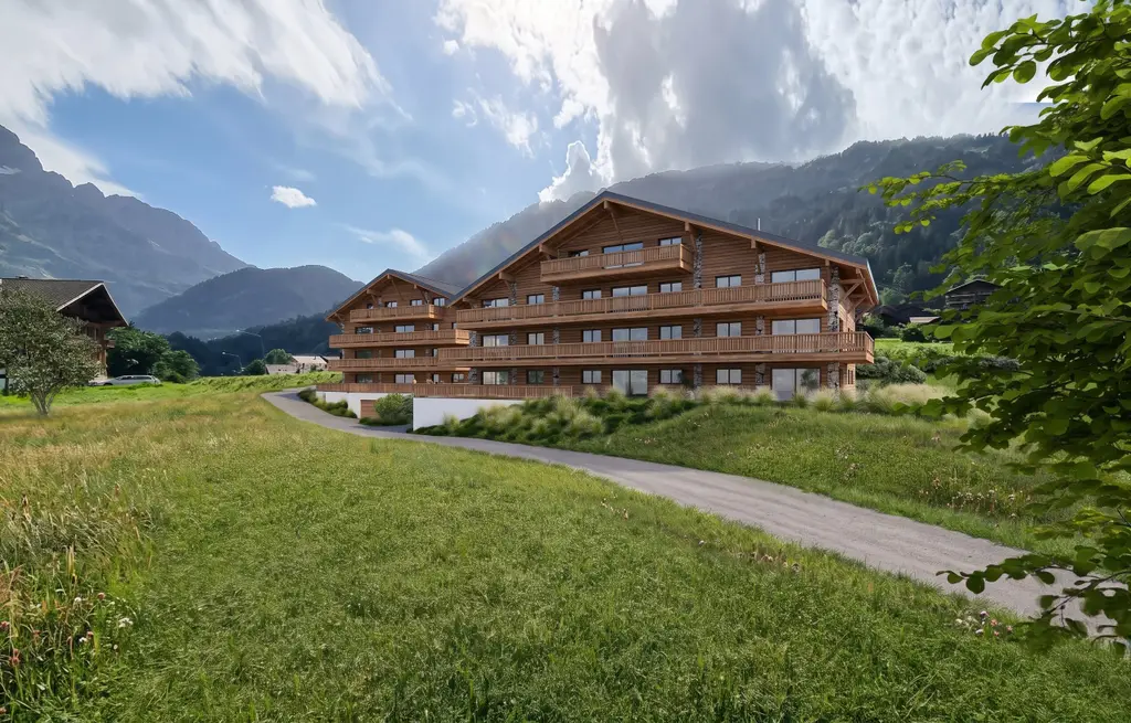 Nouvel appartement 3.5 pièces à Champéry – Résidence Principale – Vente sur plans (lot 20)