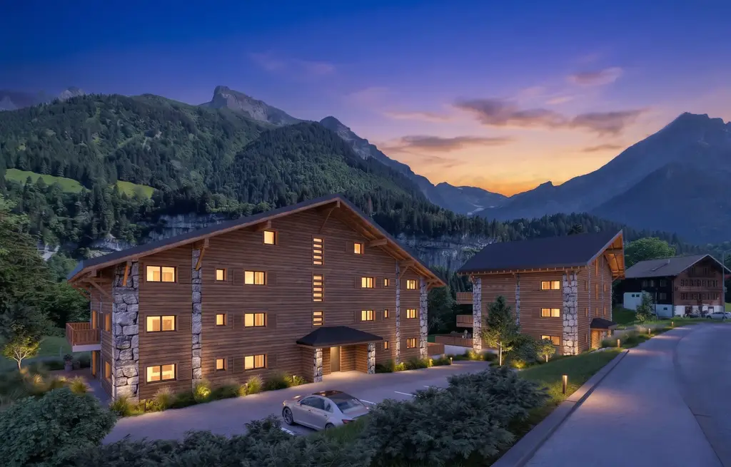 Nouvel appartement 4.5 pièces en attique à Champéry – Résidence Principale – Vente sur plans (lot 25)