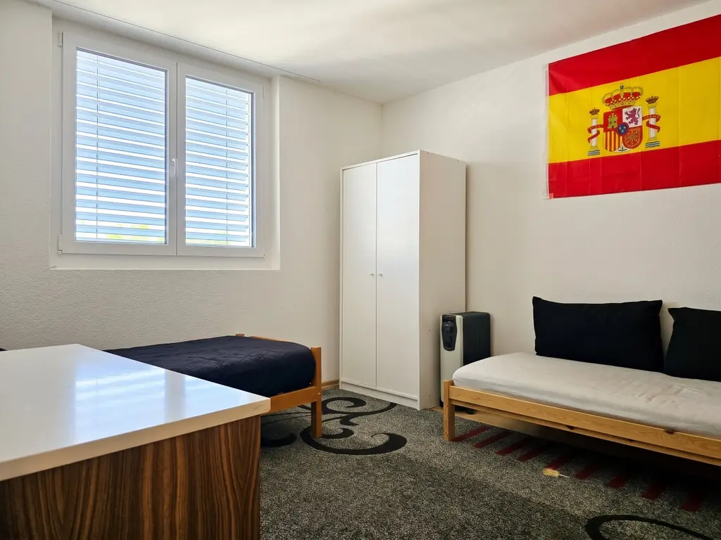 Neuwertig mit grossem Balkon, unverbaubarer Aussicht