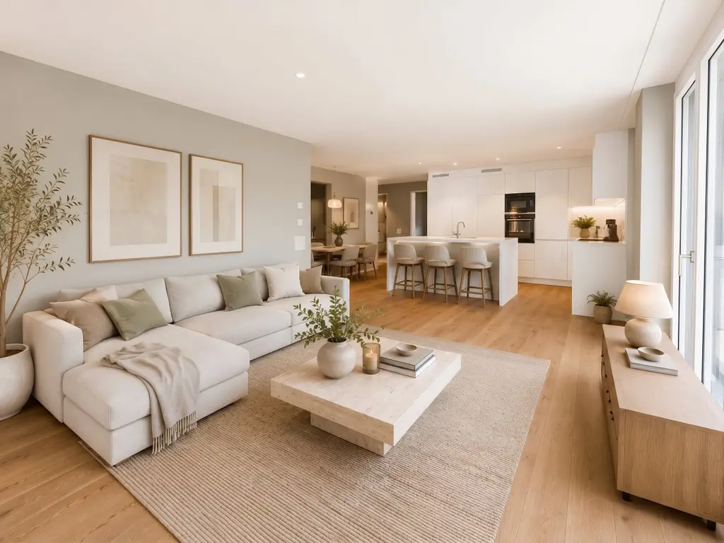 Traumhafte 3.5 Zimmer-Wohnung im ersten Stock mit Aussicht