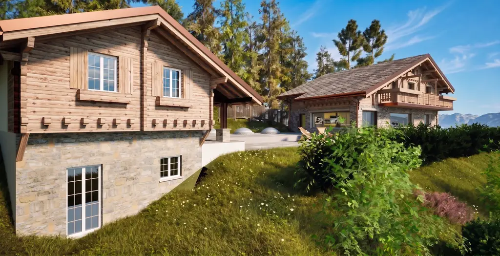 Un chalet d&rsquo;exception au cœur de Crans-Montana