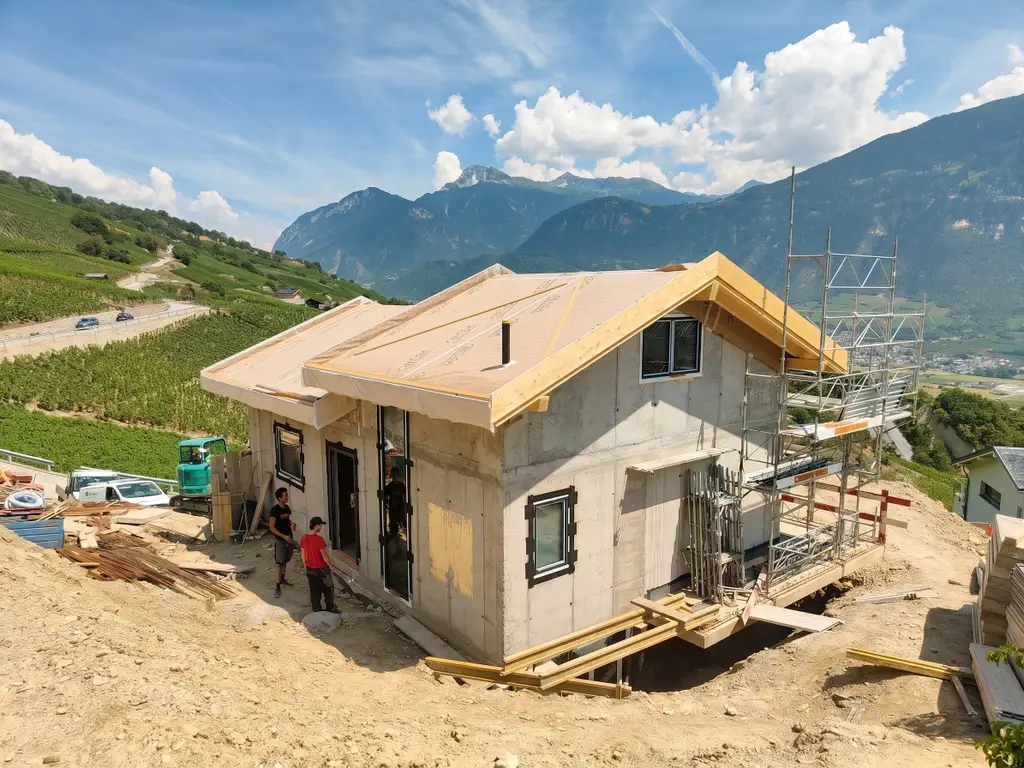 Superbe Villa de 5,5 pièces avec vue imprenable à Lens (VS).