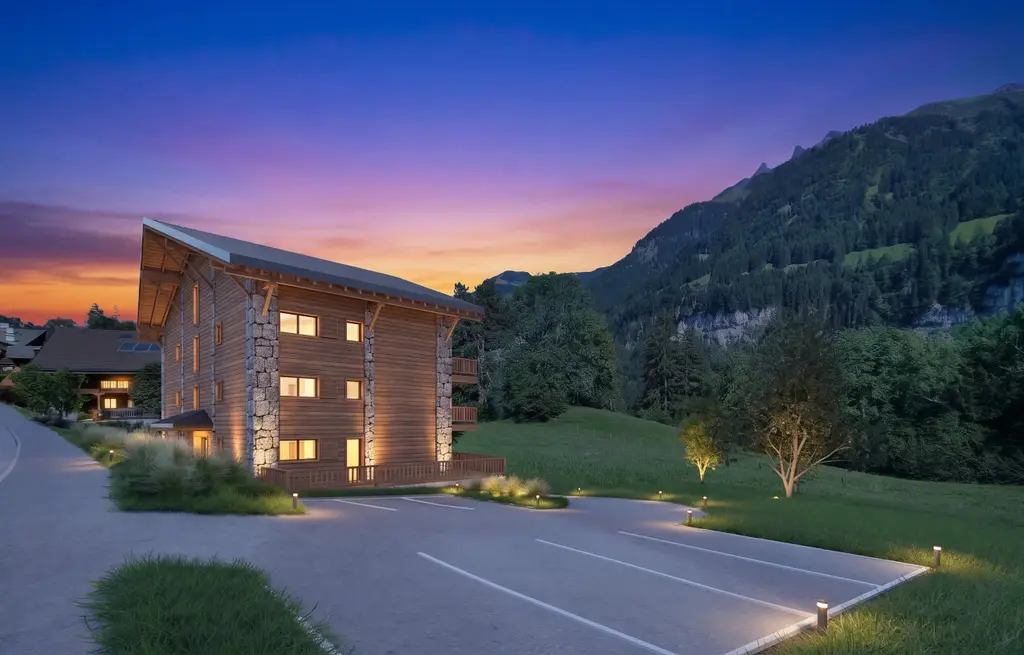 Nouvel appartement 3.5 pièces à Champéry – Résidence Principale – Vente sur plans (lot 41)
