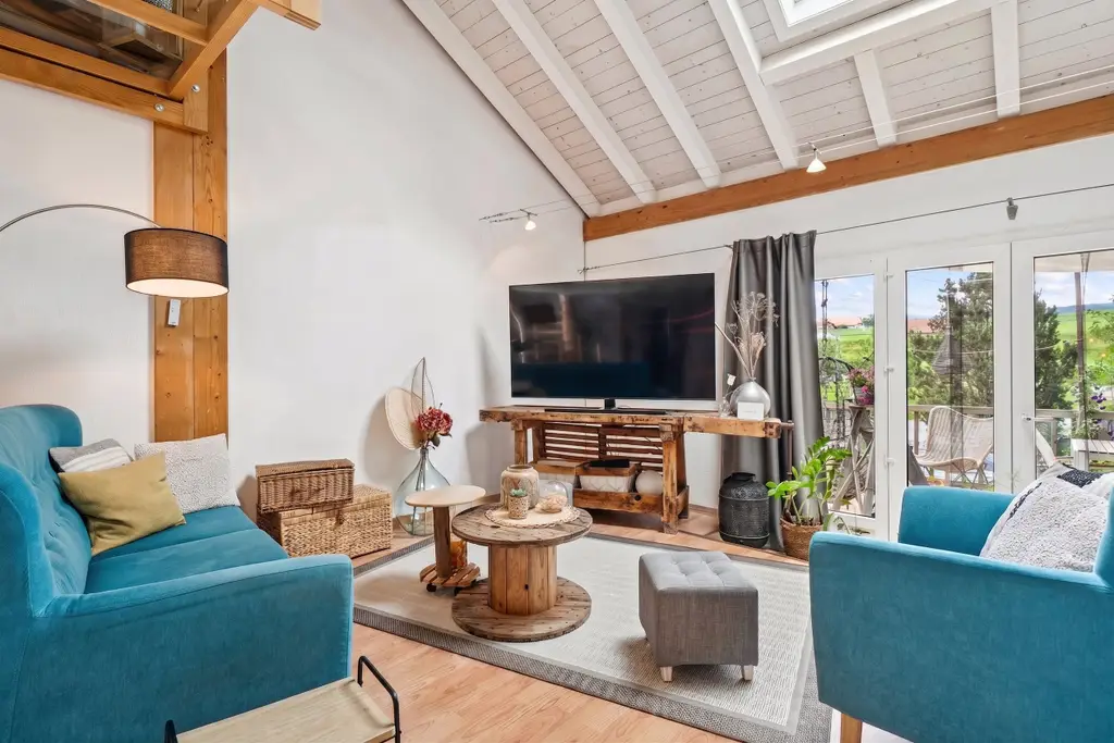 Vivez autrement : Loft en duplex avec terrasse à Villaz-St-Pierre (Fuyens)