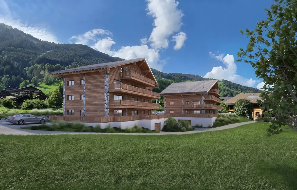 Nouvel appartement 3.5 pièces à Champéry – Résidence Principale – Vente sur plans (lot 44)