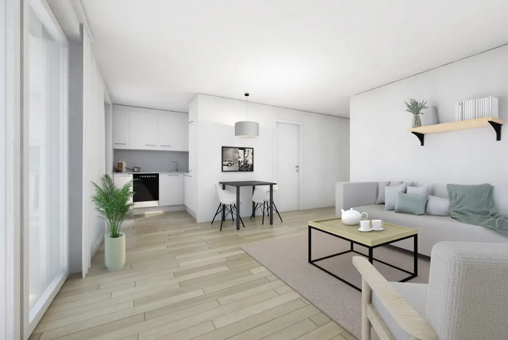 Neubau: 3 moderne 2 1/2 Zimmerwohnungen zu vermieten