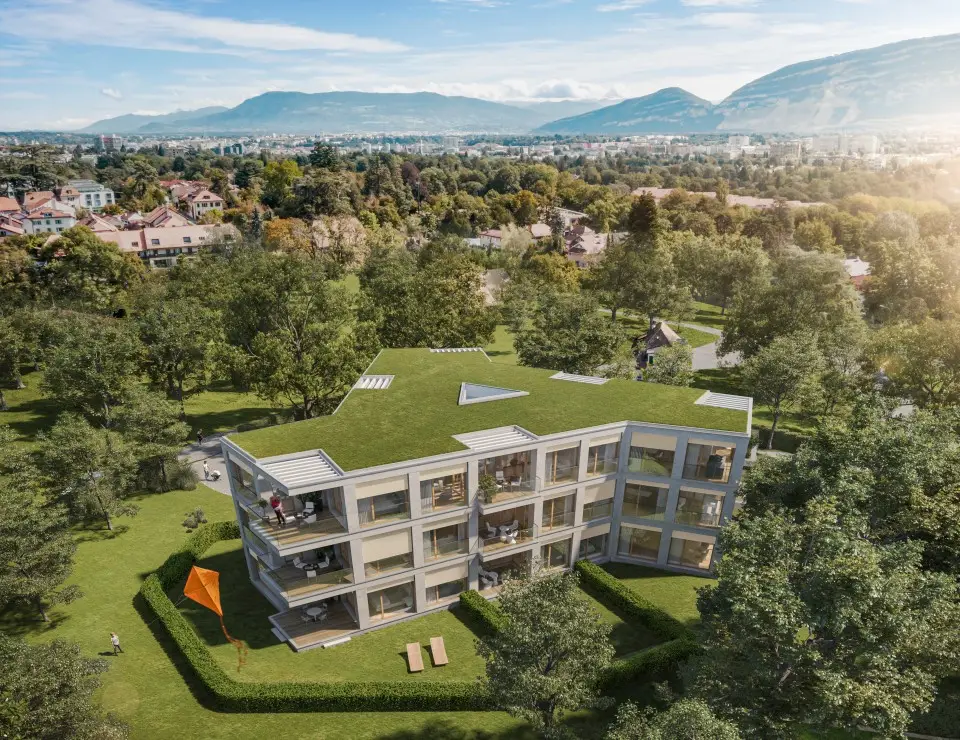 Onex appartement 5 pièces avec jardin et terrasse