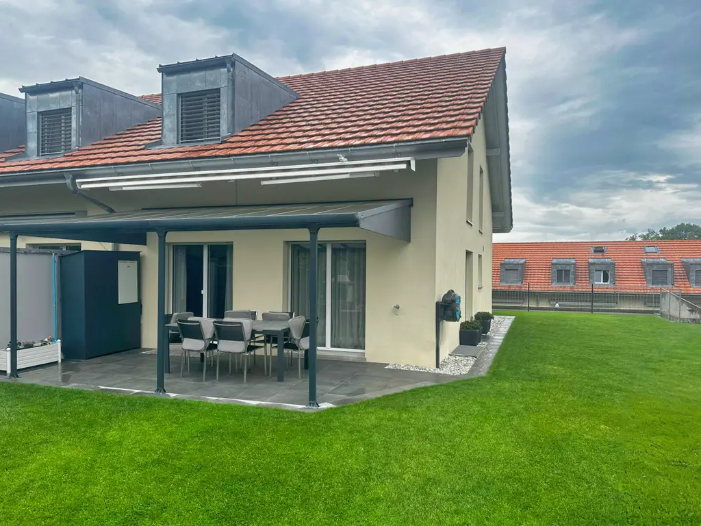 Vendu : maison moderne de 5,5 p avec grand jardin