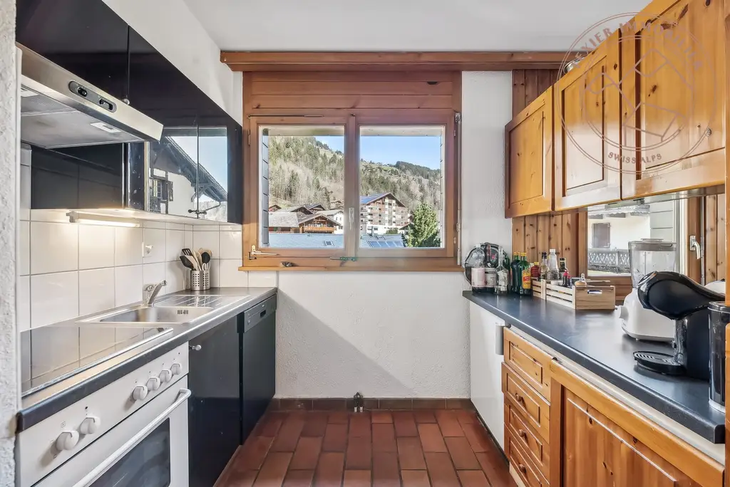Appartement de charme avec vue Imprenable à Champéry