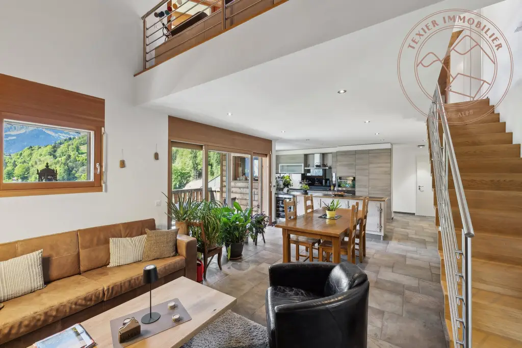Superbe appartement en duplex de 7.5 pièces à vendre à Val-d’Illiez