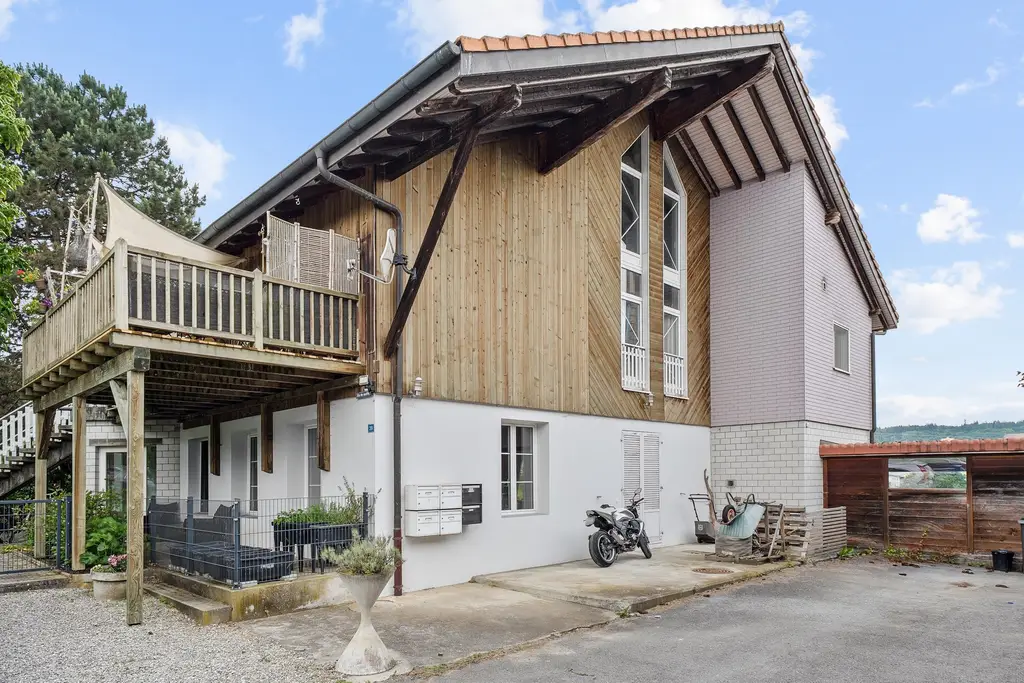 Duplex style loft de 4,5 pièces avec terrasse, à Villaz-St-Pierre, coup de coeur!