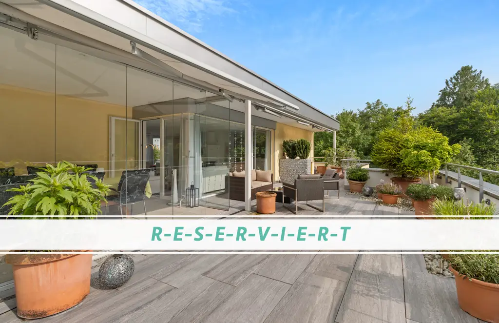 Traumhafte Attikawohnung mit Top &#8211; Ausstattung und 3 grossen Terrassen!