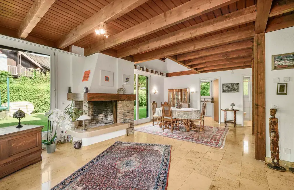 Élégante villa d’architecte avec studio indépendant – Vessy (GE)