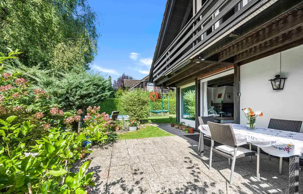 Élégante villa d’architecte avec studio indépendant – Vessy (GE)