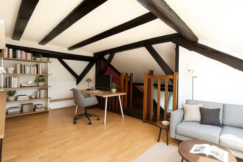 UNIQUE : Maison terrasse de 8.5 pièces avec vue sur la campagne