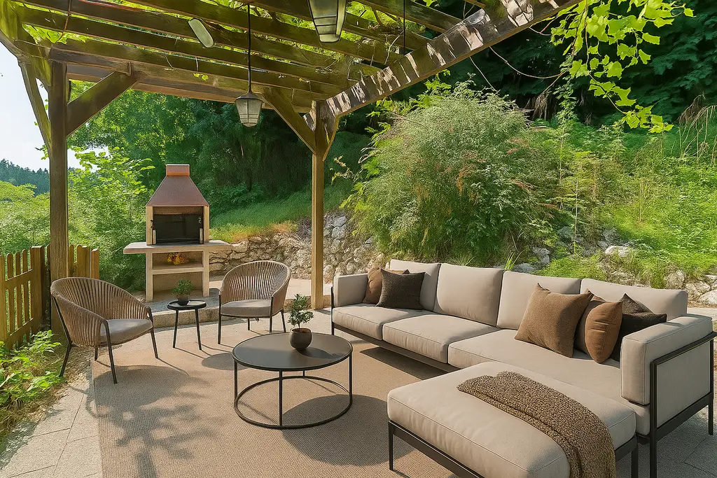 UNIQUE : Maison terrasse de 8.5 pièces avec vue sur la campagne