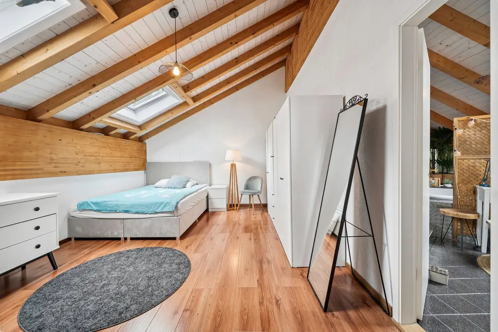 Duplex style loft de 4,5 pièces avec terrasse, à Villaz-St-Pierre, coup de coeur!